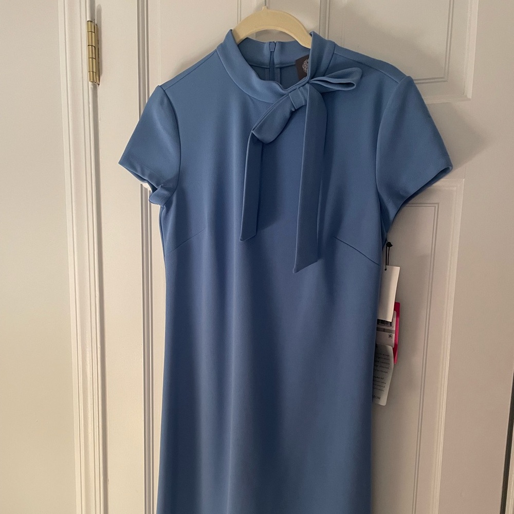 Vince Camuto PeriwinkleBlue Dress with Bow Detail